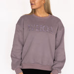 Ellany Whoa - Lavender Equestrian Sweatshirt - Ellany - Equiluxe Tack