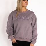 Ellany Whoa - Lavender Equestrian Sweatshirt - Ellany - Equiluxe Tack