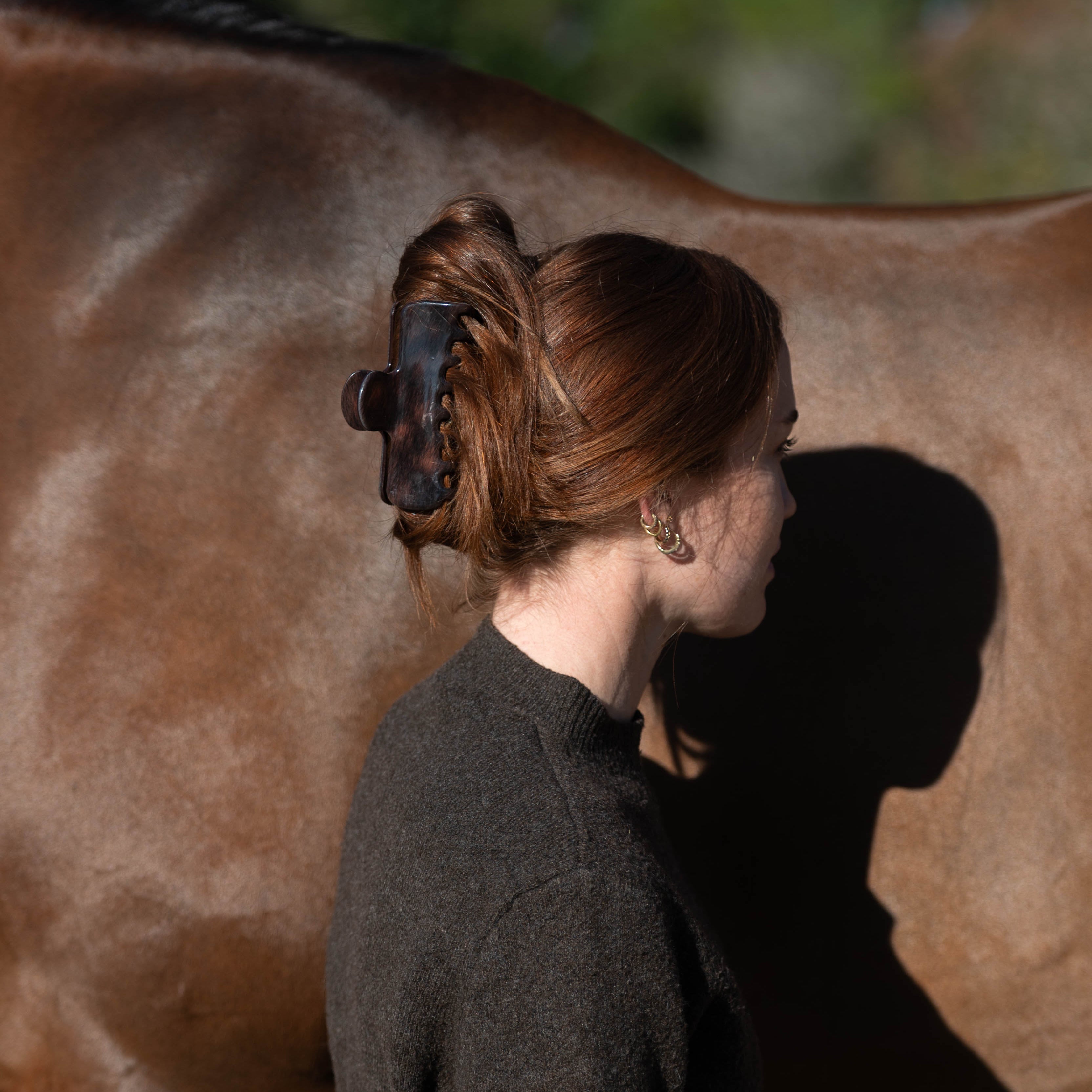Ellsworth Dapple Bay Claw Clip - Equiluxe Tack