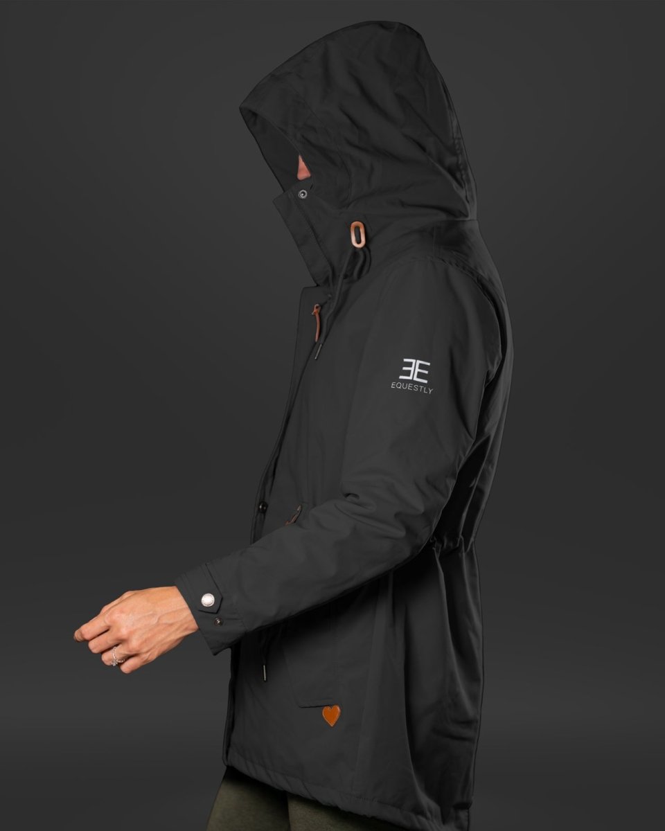Equestly Lux 2 - in - 1 Jacket Black - Equestly - Equiluxe Tack