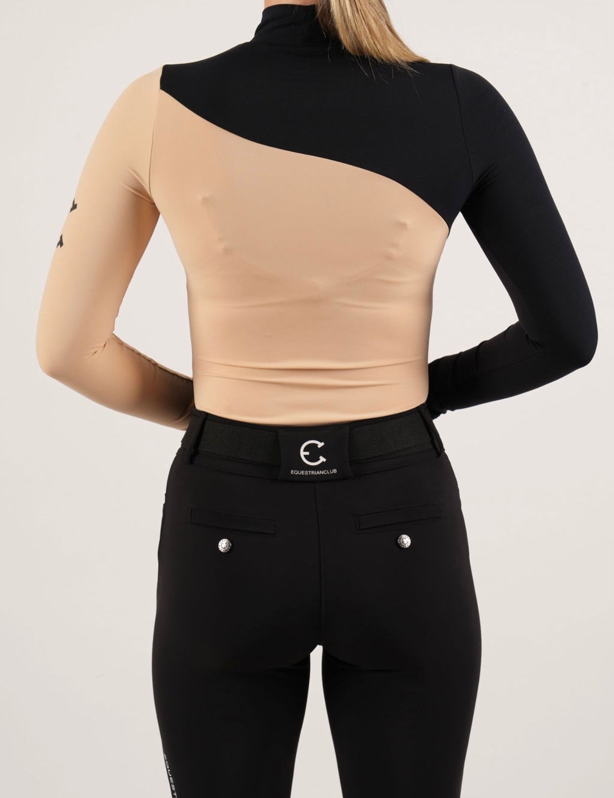 Equestrian Club BELLA Turtleneq Long Sleeve Riding Shirt - Equestrian Club - Equiluxe Tack