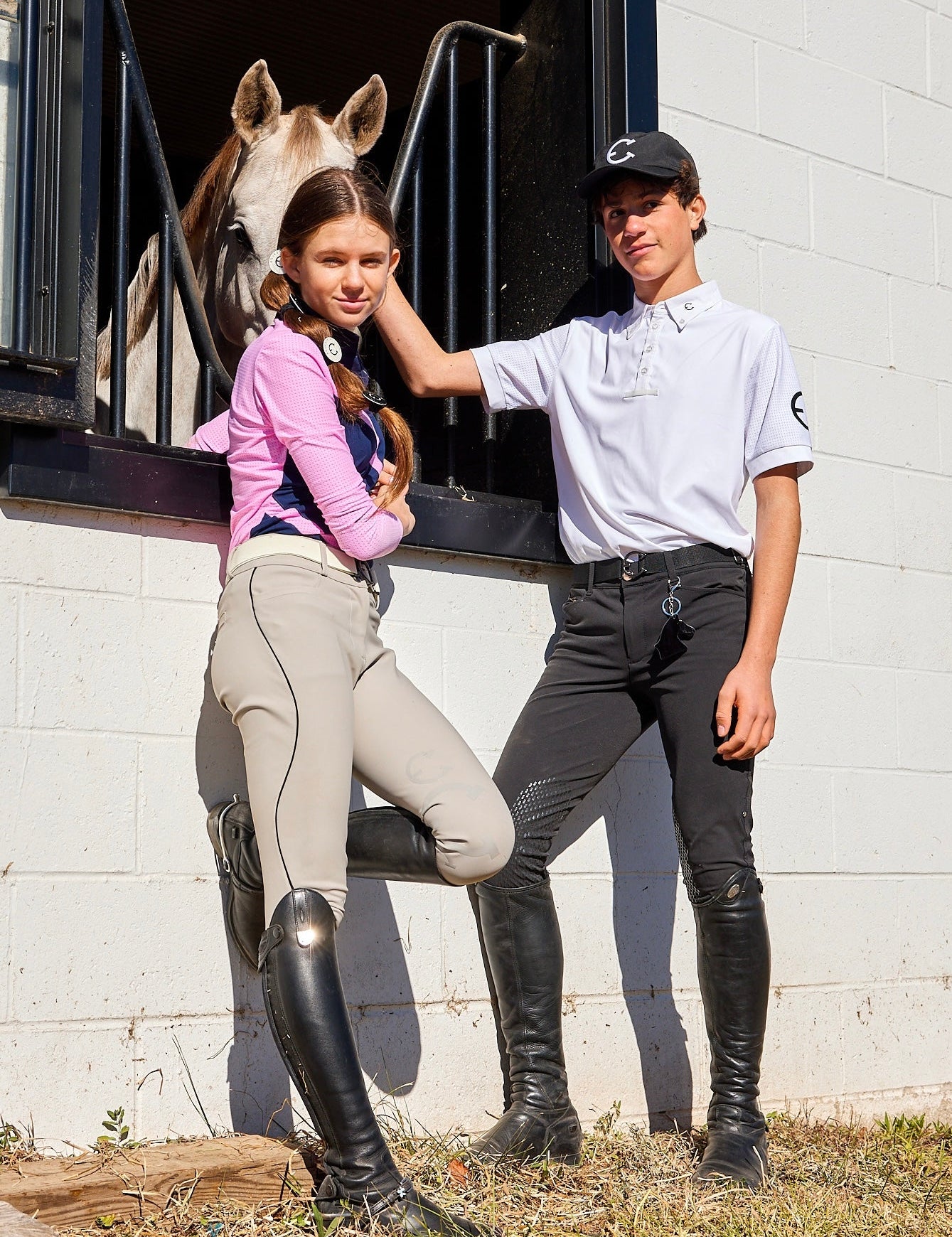 Equestrian Club KEN Men's Short Sleeve Riding Shirt - Equestrian Club - Equiluxe Tack