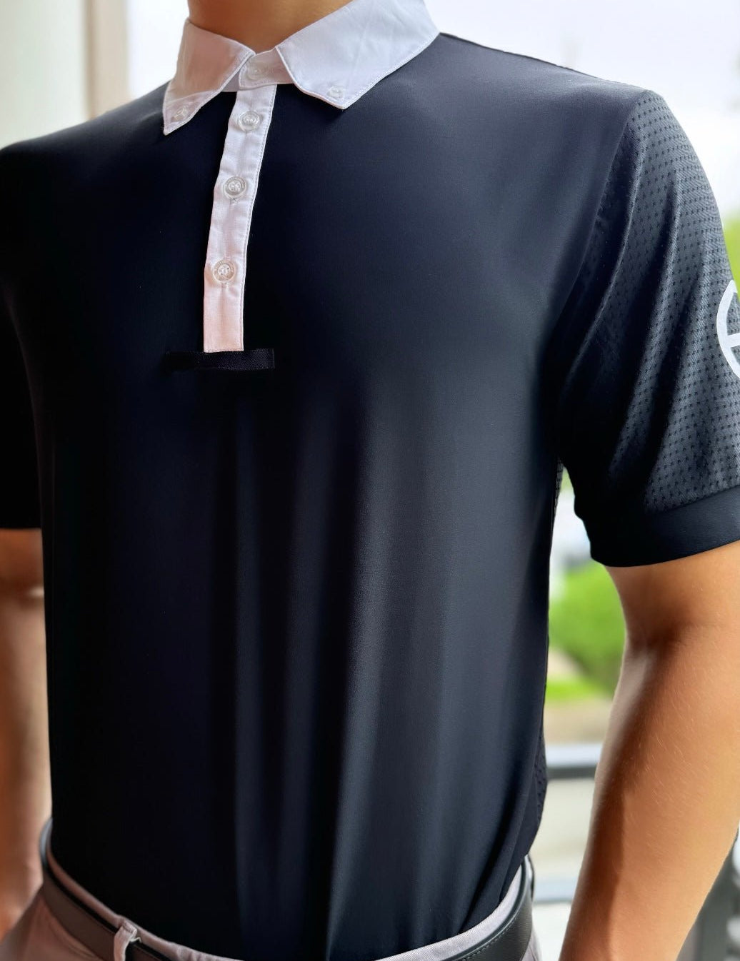 Equestrian Club KEN Men's Short Sleeve Riding Shirt - Equestrian Club - Equiluxe Tack