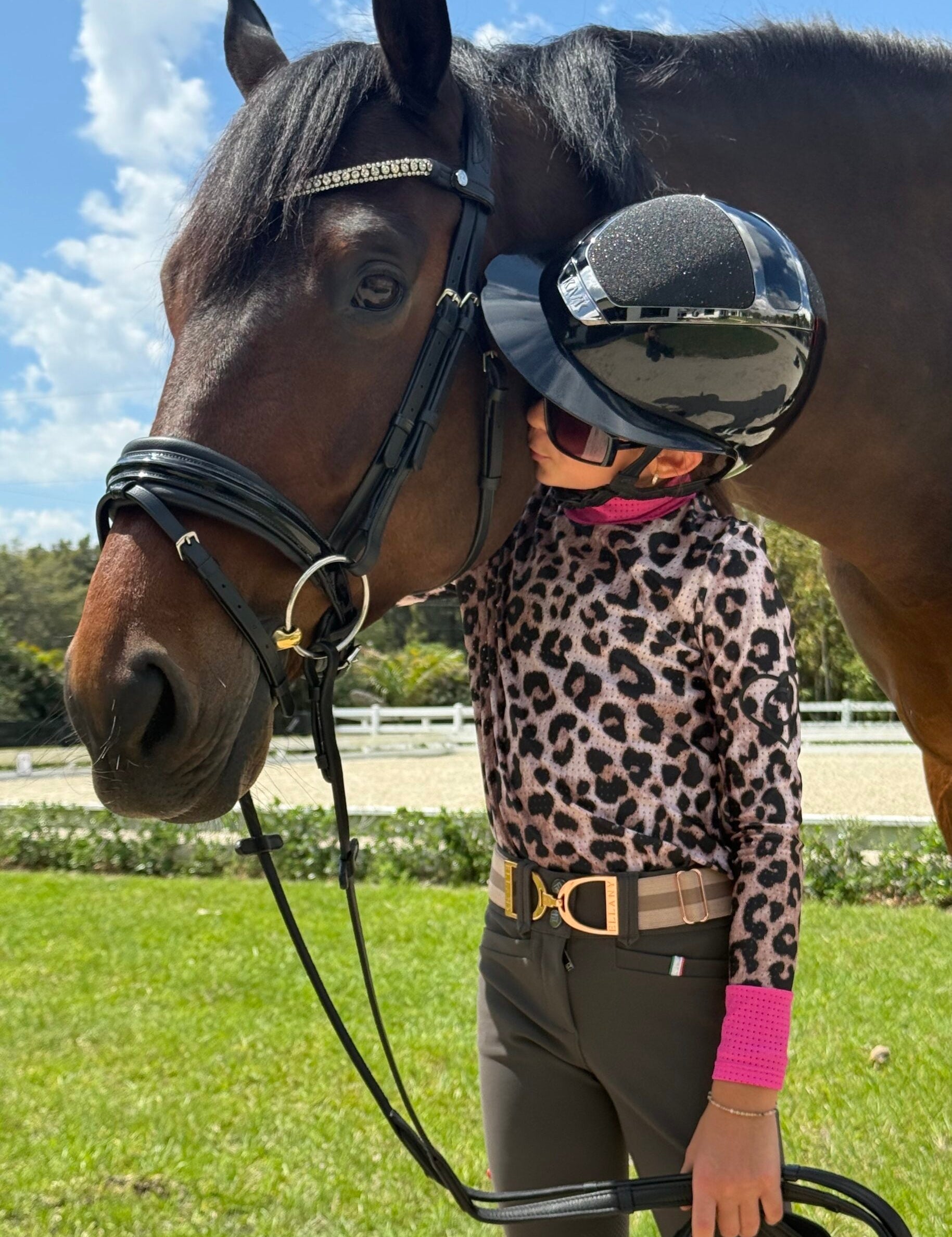 EQUESTRIAN CLUB LIL’ ZARA Mockneq Kid's Shirt - Equiluxe Tack