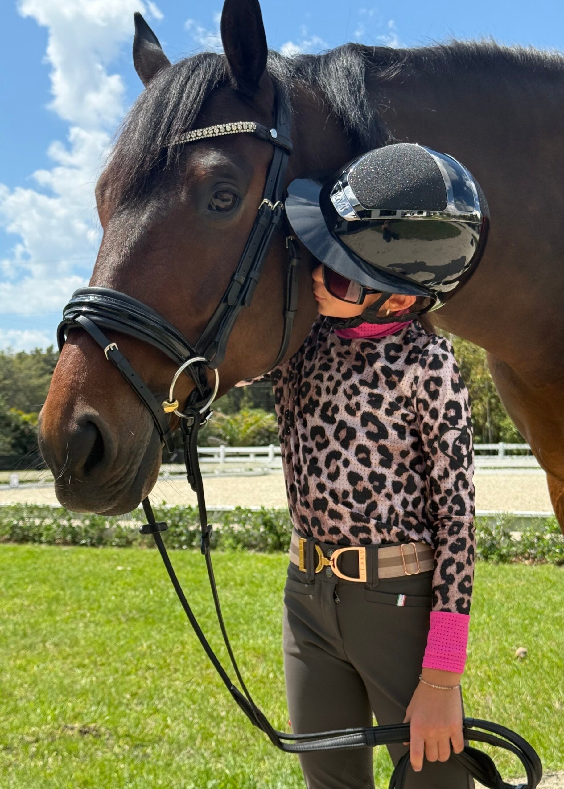 EQUESTRIAN CLUB LIL’ ZARA Mockneq Kid's Shirt - Equiluxe Tack