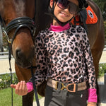 EQUESTRIAN CLUB LIL’ ZARA Mockneq Kid's Shirt - Equiluxe Tack