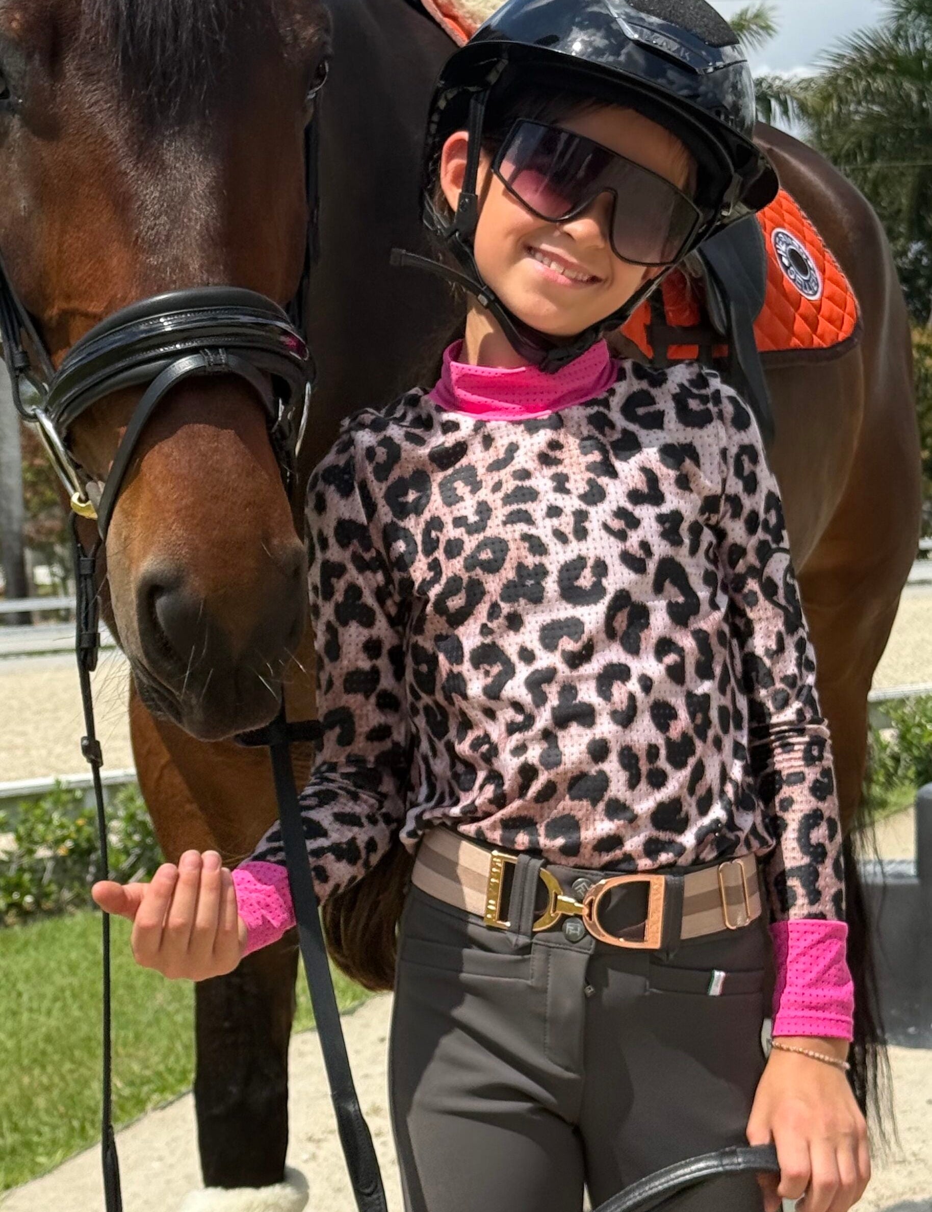 EQUESTRIAN CLUB LIL’ ZARA Mockneq Kid's Shirt - Equiluxe Tack