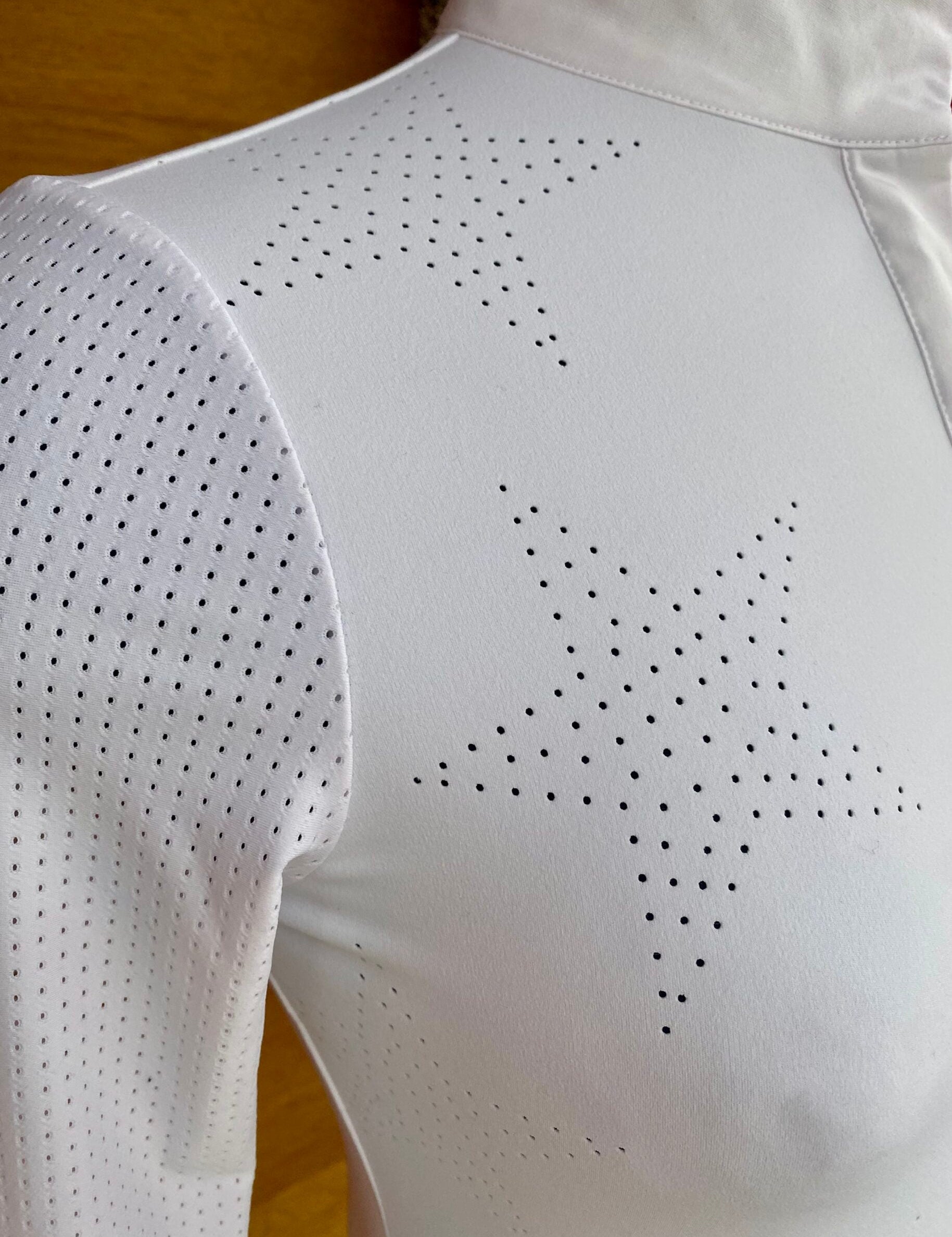 Equestrian Club Star Perforated Show Shirt - Equestrian Club - Equiluxe Tack