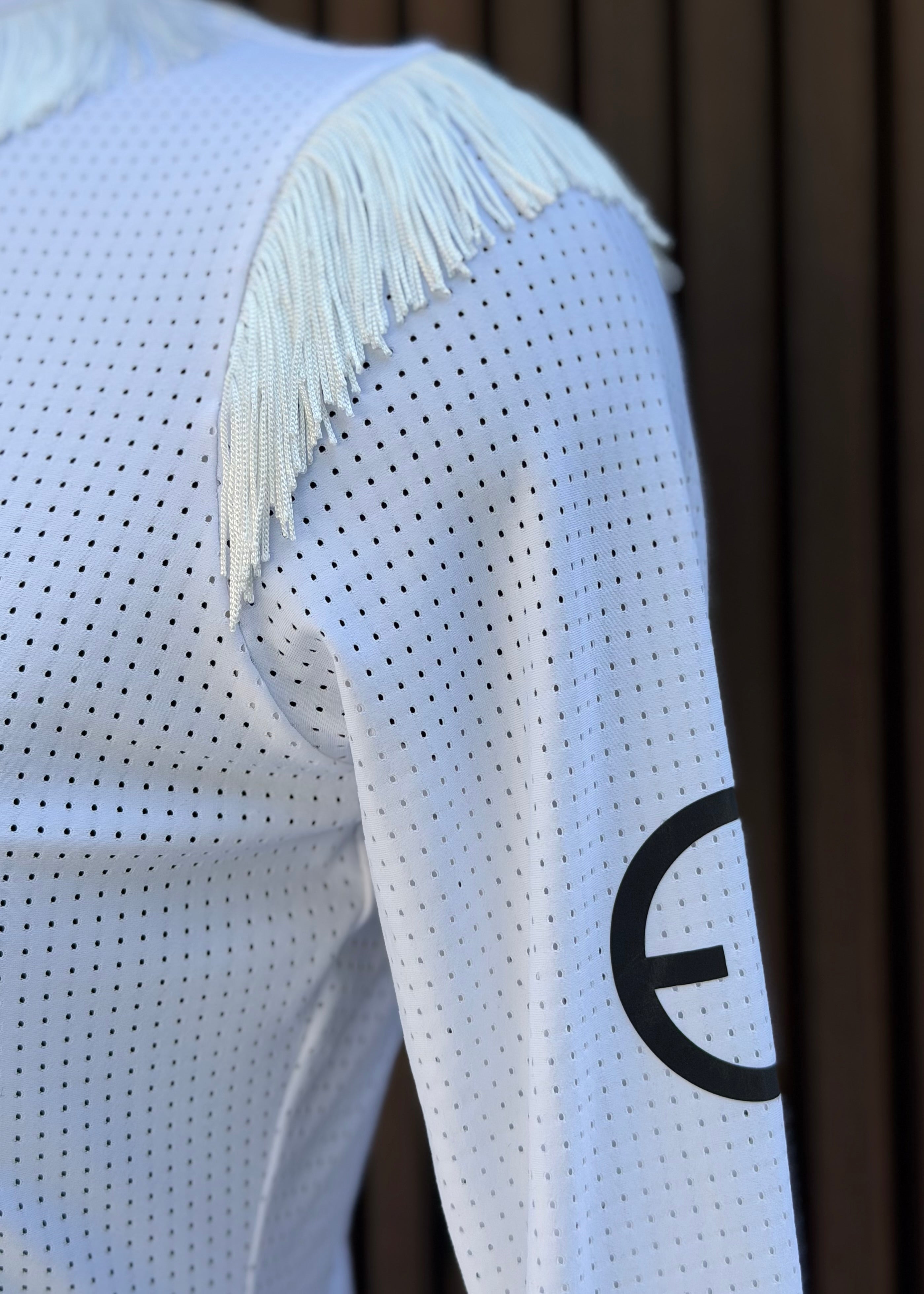 EQUESTRIAN CLUB TESSA Show Shirt with Fringe - Equiluxe Tack