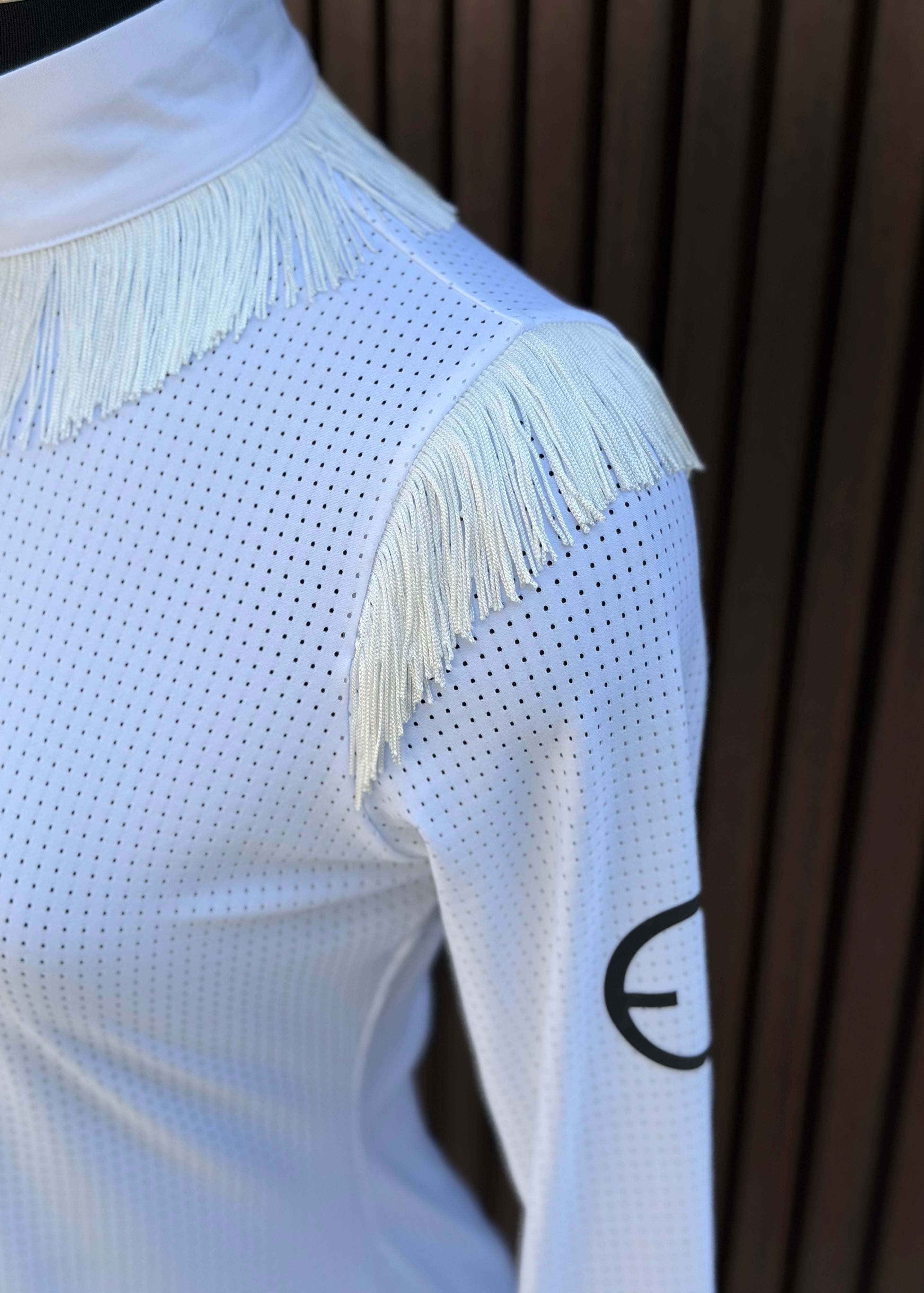 EQUESTRIAN CLUB TESSA Show Shirt with Fringe - Equiluxe Tack