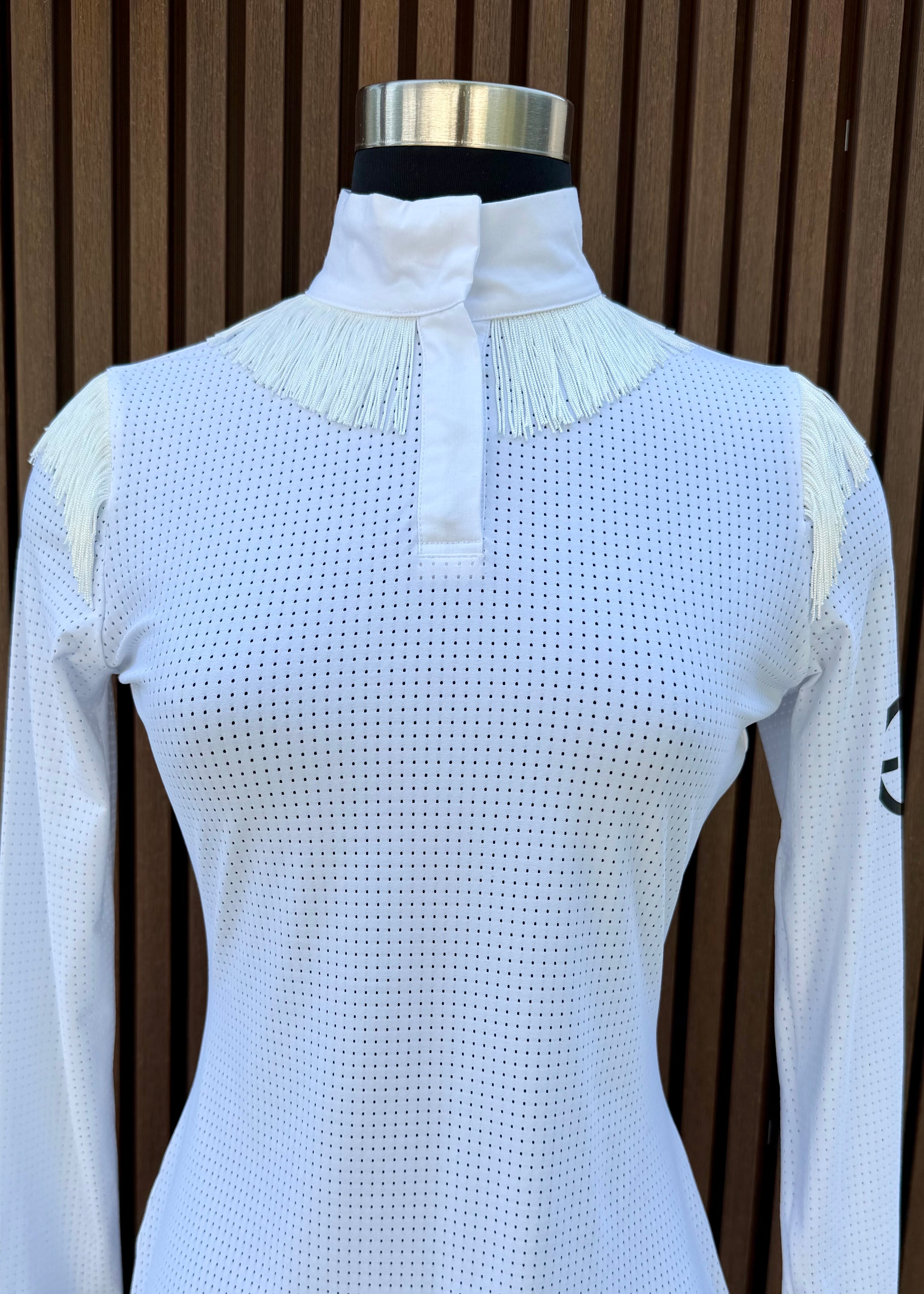 EQUESTRIAN CLUB TESSA Show Shirt with Fringe - Equiluxe Tack