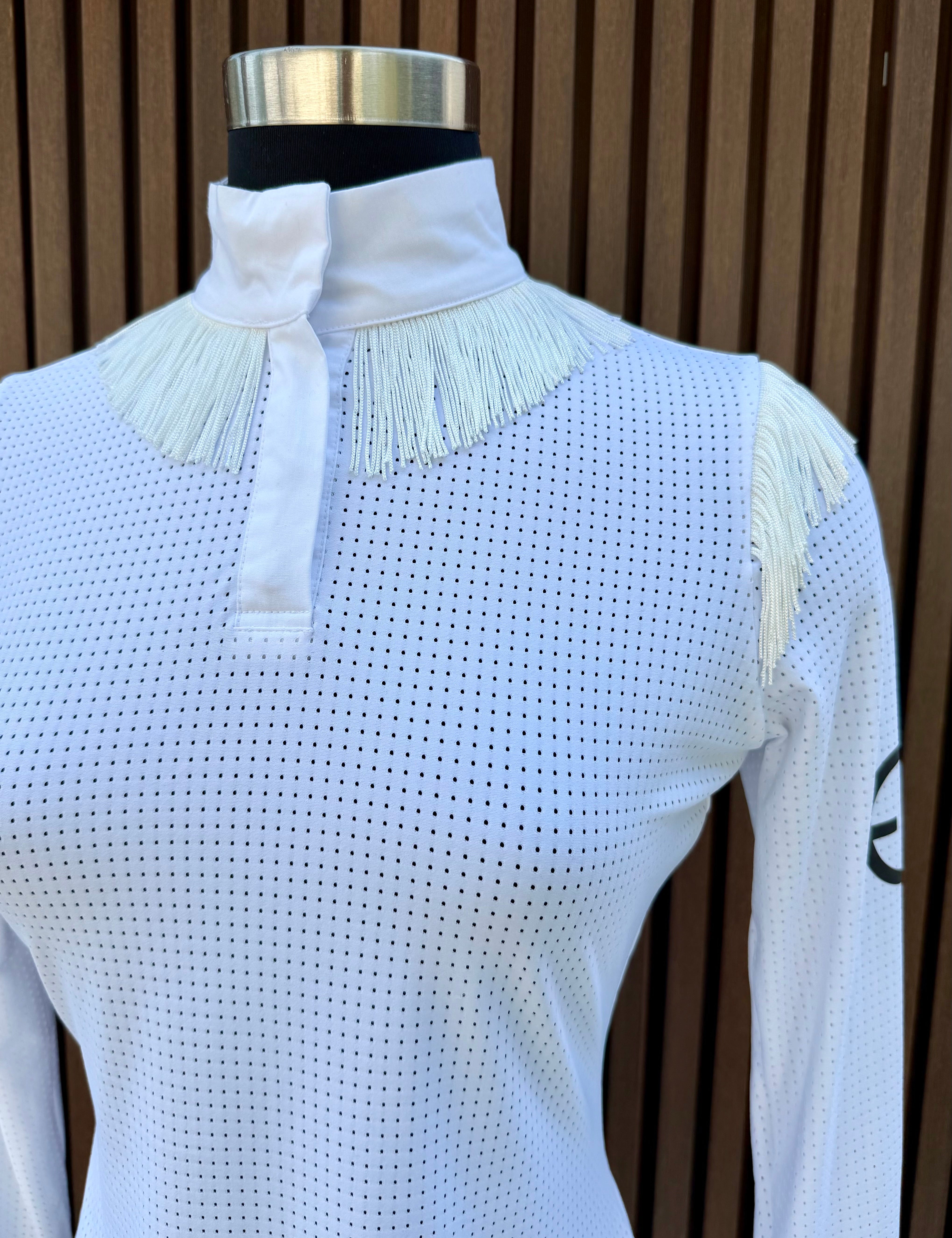 EQUESTRIAN CLUB TESSA Show Shirt with Fringe - Equiluxe Tack