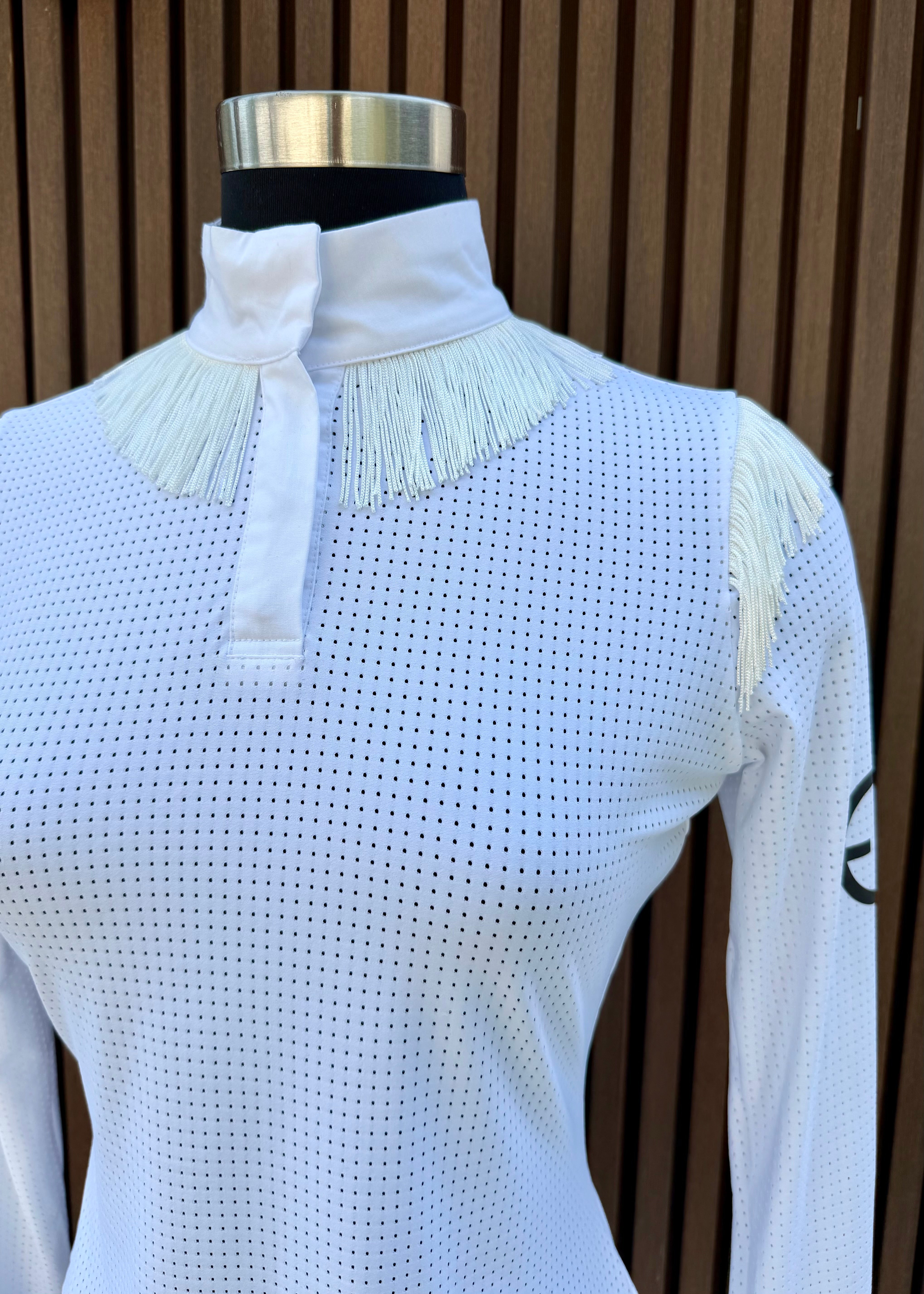 EQUESTRIAN CLUB TESSA Show Shirt with Fringe - Equiluxe Tack