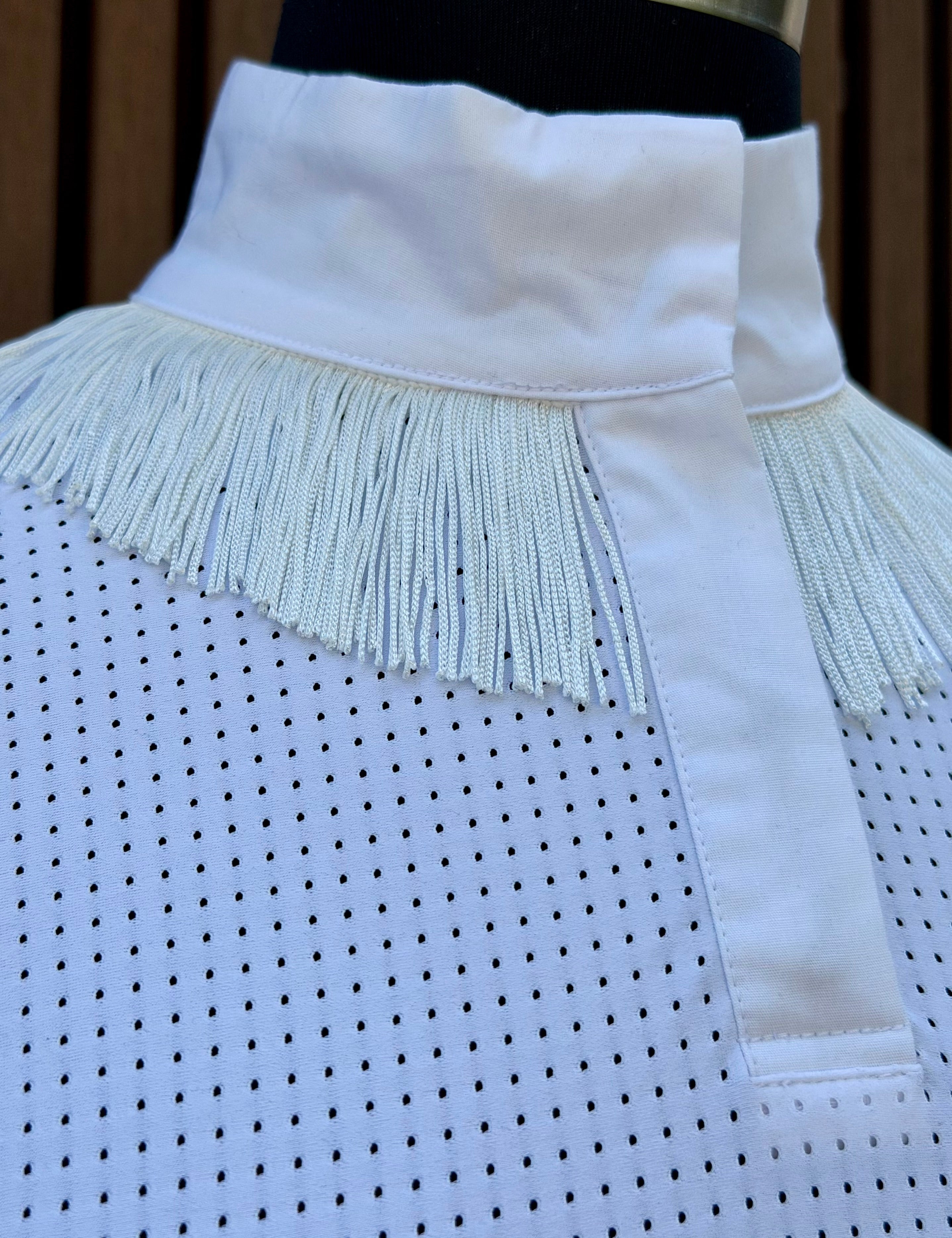 EQUESTRIAN CLUB TESSA Show Shirt with Fringe - Equiluxe Tack