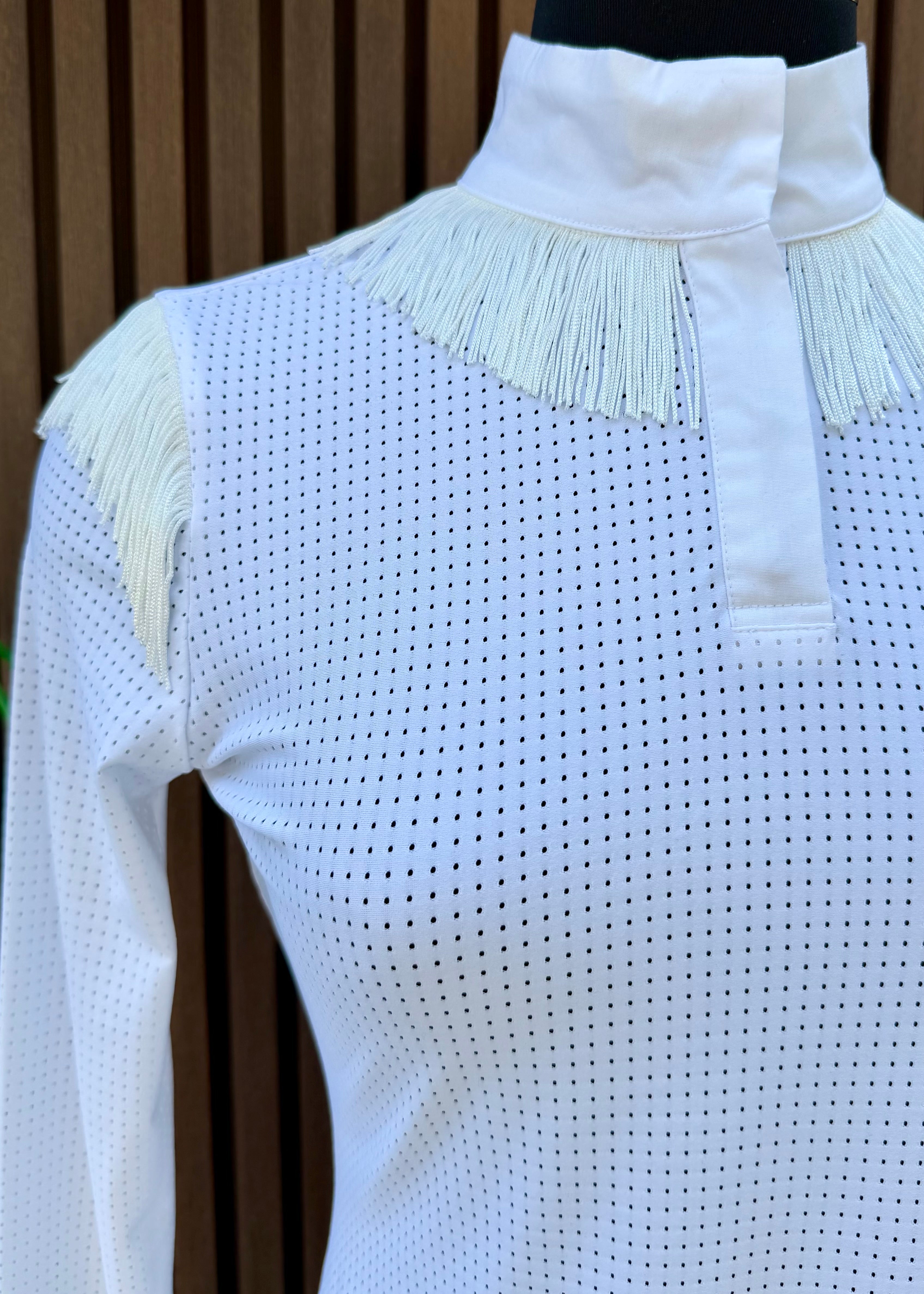 EQUESTRIAN CLUB TESSA Show Shirt with Fringe - Equiluxe Tack