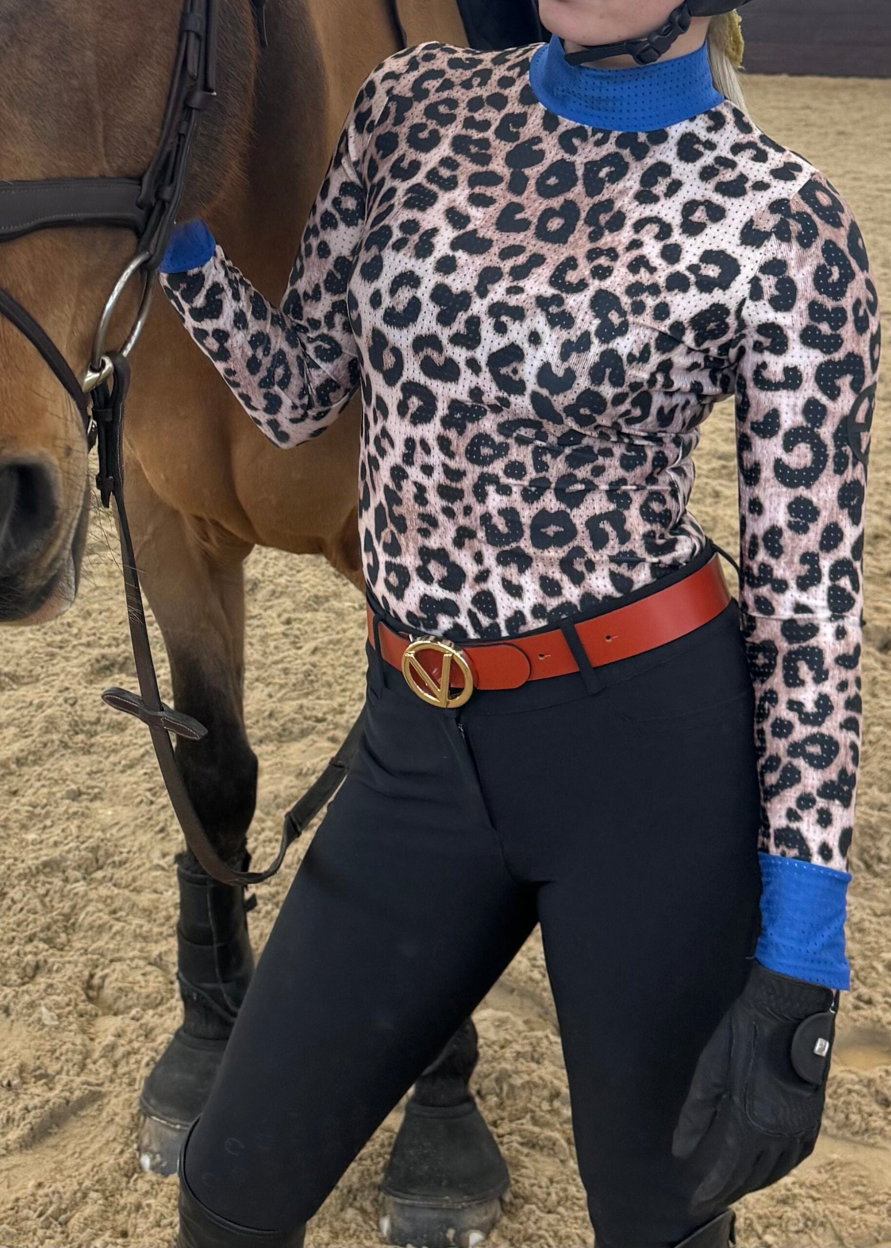 EQUESTRIAN CLUB ZARA Mockneq Long Sleeve Shirt - Equiluxe Tack
