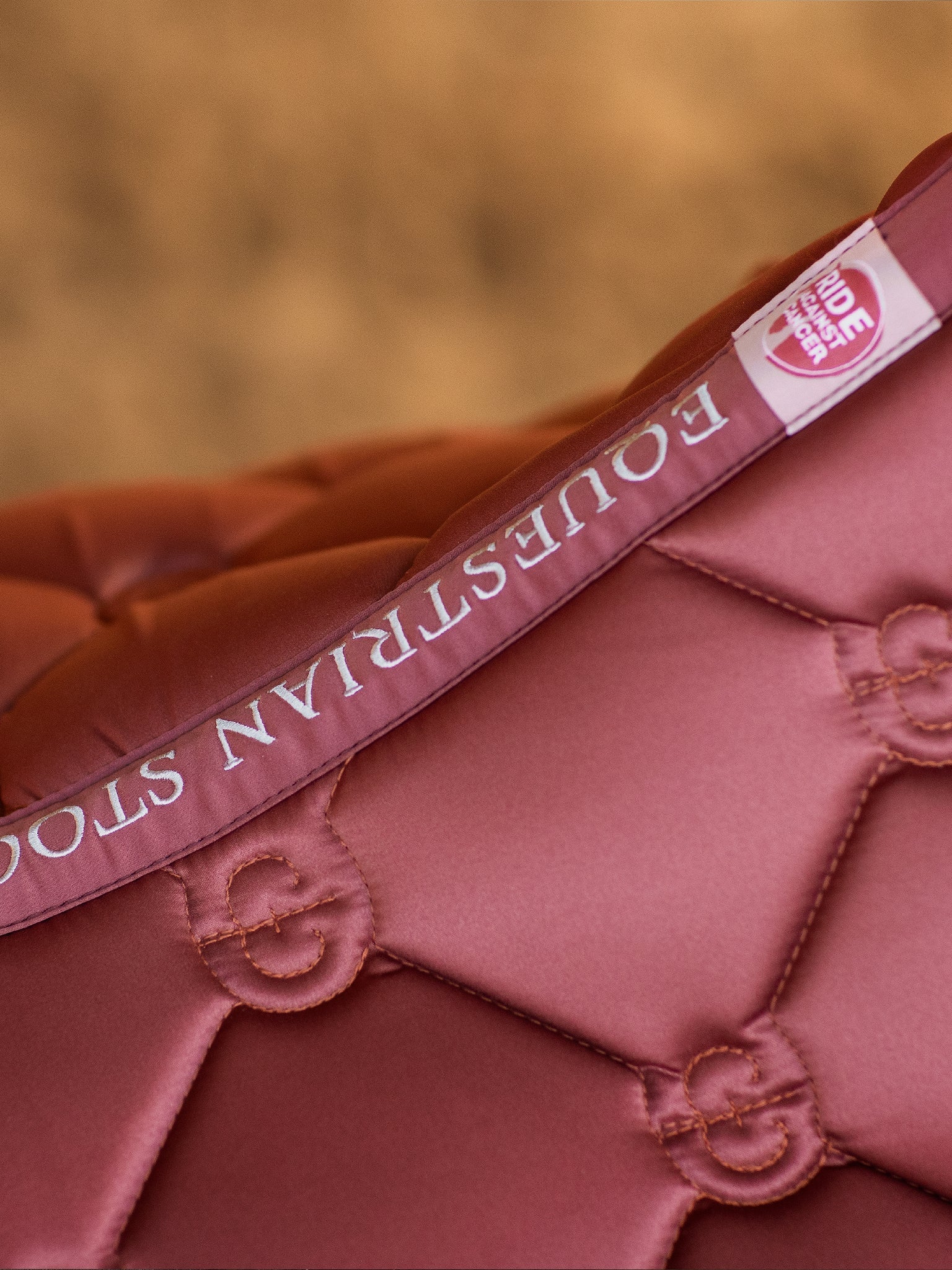 Equestrian Stockholm Dressage Saddle Pad Amber Rose - Equestrian Stockholm - Equiluxe Tack