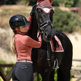 Equestrian Stockholm Dressage Saddle Pad Amber Rose - Equestrian Stockholm - Equiluxe Tack