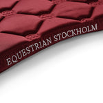 Equestrian Stockholm Dressage Saddle Pad Bordeaux - Equestrian Stockholm - Equiluxe Tack