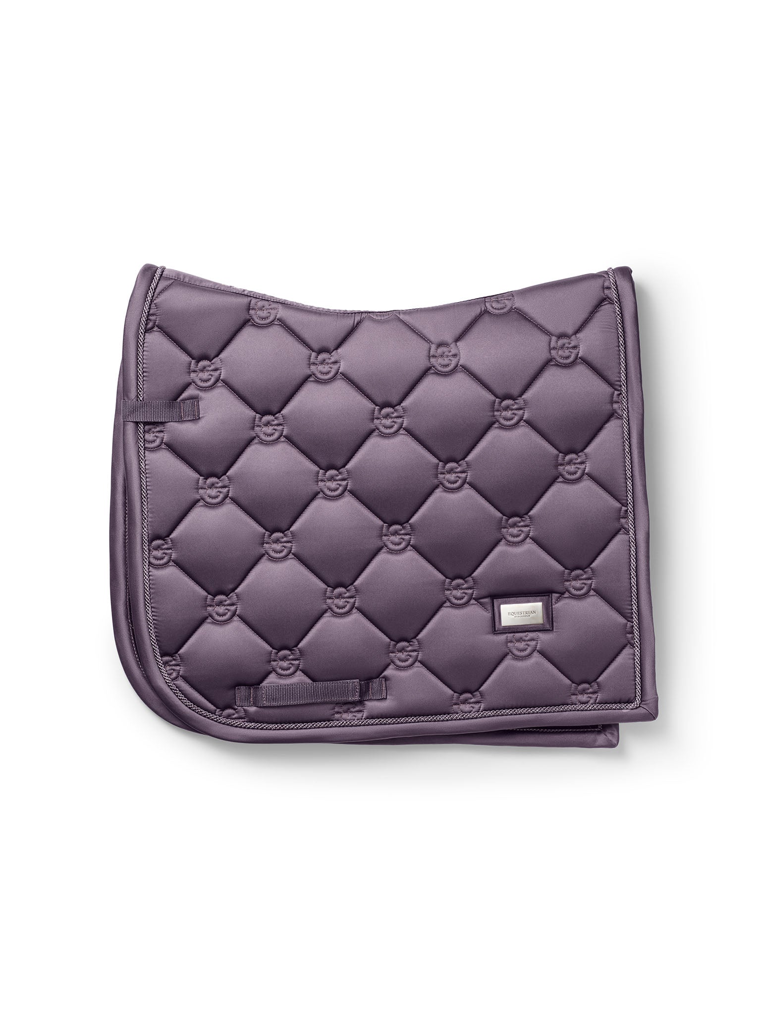 Equestrian Stockholm Dressage Saddle Pad Dark Violet - Equestrian Stockholm - Equiluxe Tack