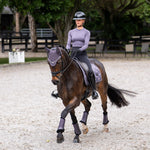 Equestrian Stockholm Dressage Saddle Pad Dark Violet - Equestrian Stockholm - Equiluxe Tack