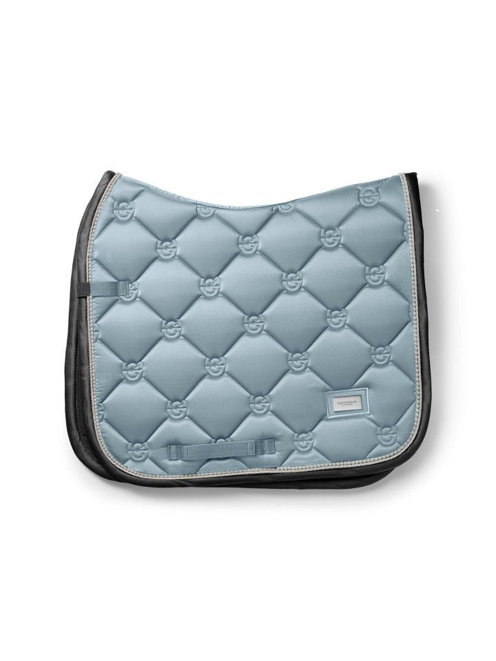 Equestrian Stockholm Dressage Saddle Pad - Ice Blue Pearl - Equestrian Stockholm - Equiluxe Tack