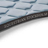 Equestrian Stockholm Dressage Saddle Pad - Ice Blue Pearl - Equestrian Stockholm - Equiluxe Tack