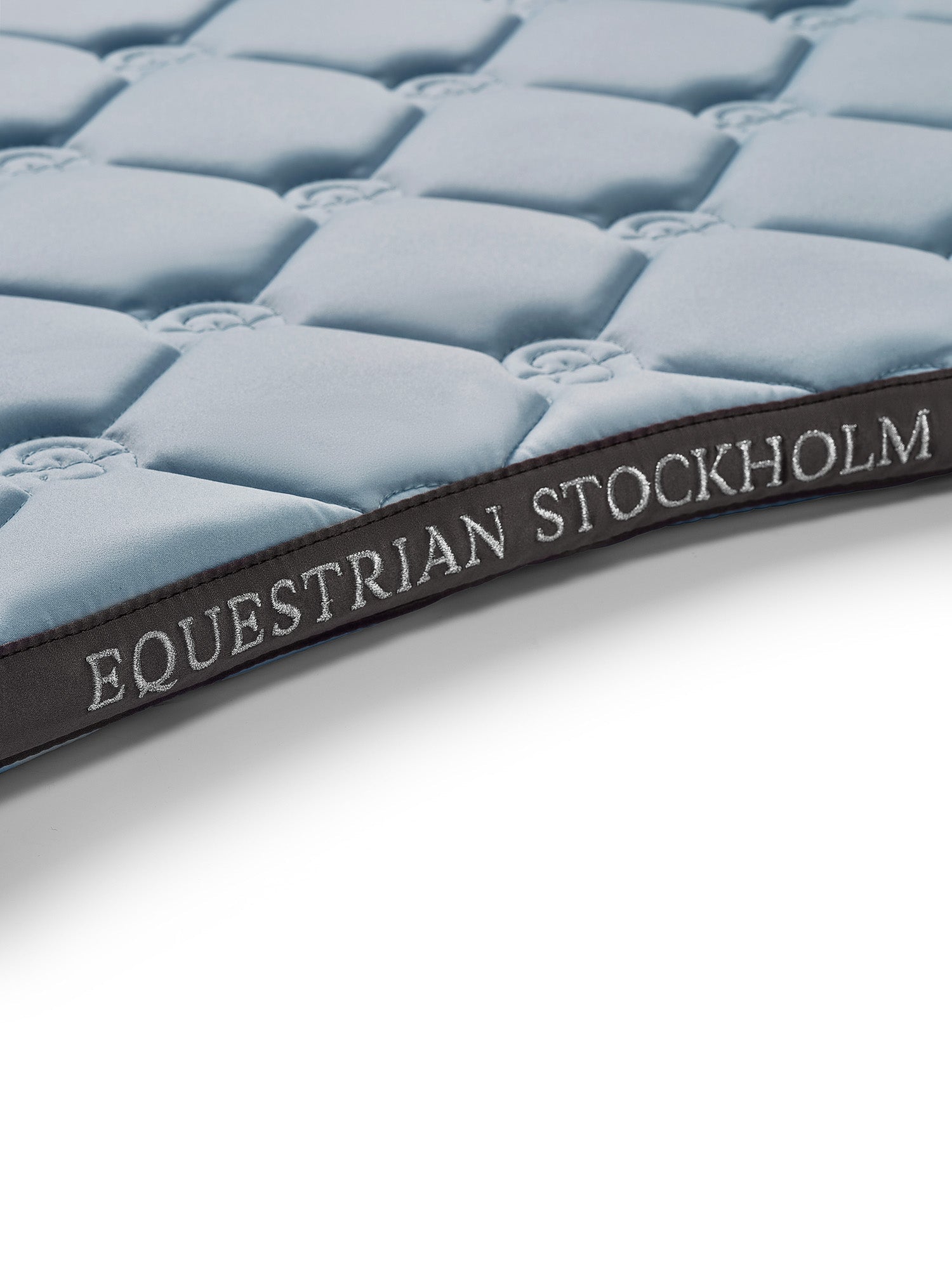 Equestrian Stockholm Dressage Saddle Pad - Ice Blue Pearl - Equestrian Stockholm - Equiluxe Tack