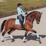 Equestrian Stockholm Dressage Saddle Pad - Ice Blue Pearl - Equestrian Stockholm - Equiluxe Tack