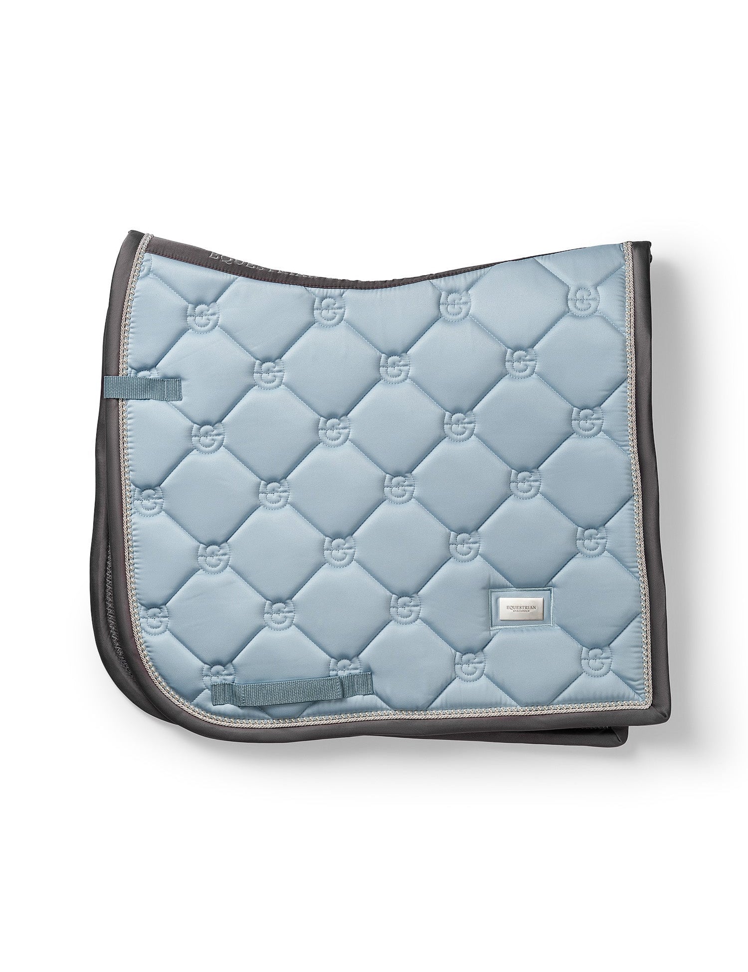 Equestrian Stockholm Dressage Saddle Pad - Ice Blue Pearl - Equestrian Stockholm - Equiluxe Tack