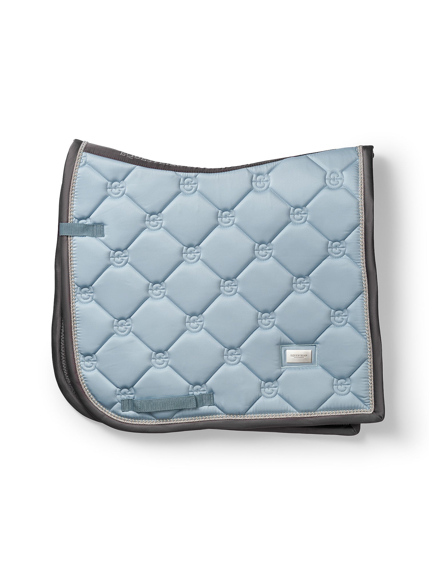 Equestrian Stockholm Dressage Saddle Pad - Ice Blue Pearl - Equestrian Stockholm - Equiluxe Tack
