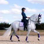 Equestrian Stockholm Dressage Saddle Pad - Lavender Pearl - Equestrian Stockholm - Equiluxe Tack
