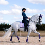 Equestrian Stockholm Dressage Saddle Pad - Lavender Pearl - Equestrian Stockholm - Equiluxe Tack