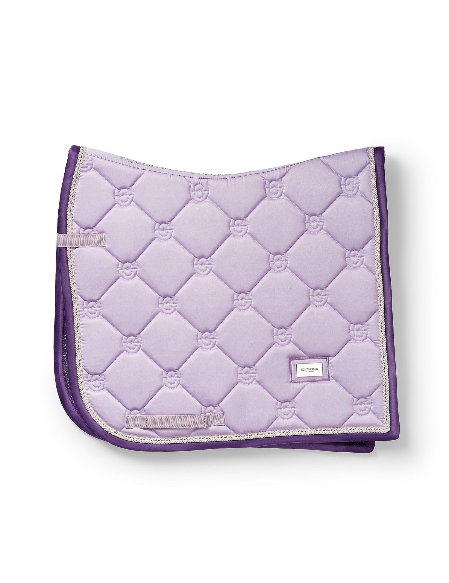 Equestrian Stockholm Dressage Saddle Pad - Lavender Pearl - Equestrian Stockholm - Equiluxe Tack