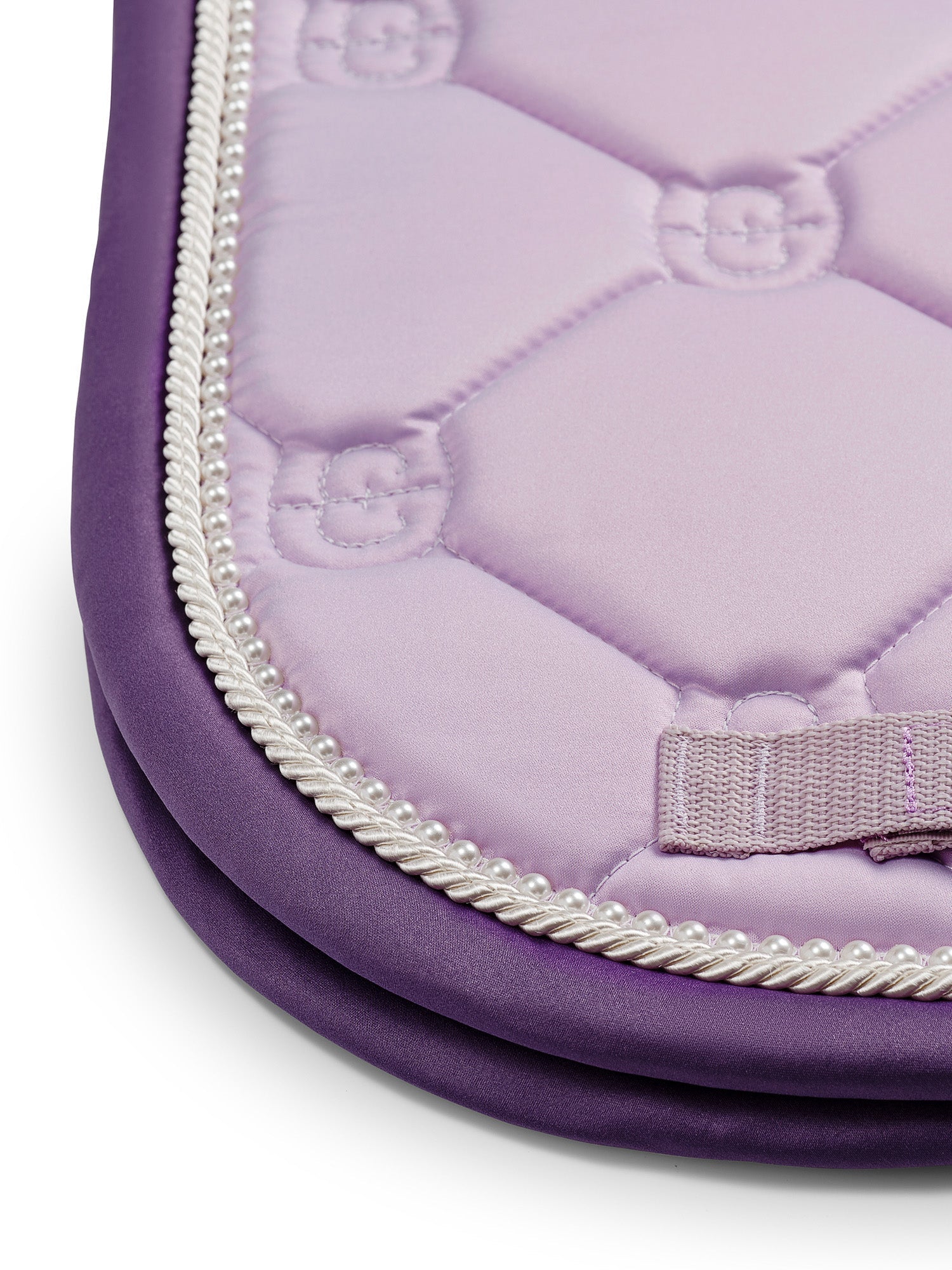 Equestrian Stockholm Dressage Saddle Pad - Lavender Pearl - Equestrian Stockholm - Equiluxe Tack