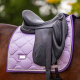 Equestrian Stockholm Dressage Saddle Pad - Lavender Pearl - Equestrian Stockholm - Equiluxe Tack
