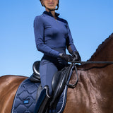 Equestrian Stockholm Dressage Saddle Pad Midnight Blue - Equestrian Stockholm - Equiluxe Tack
