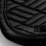 Equestrian Stockholm Dressage Saddle Pad Modern Black - Equestrian Stockholm - Equiluxe Tack