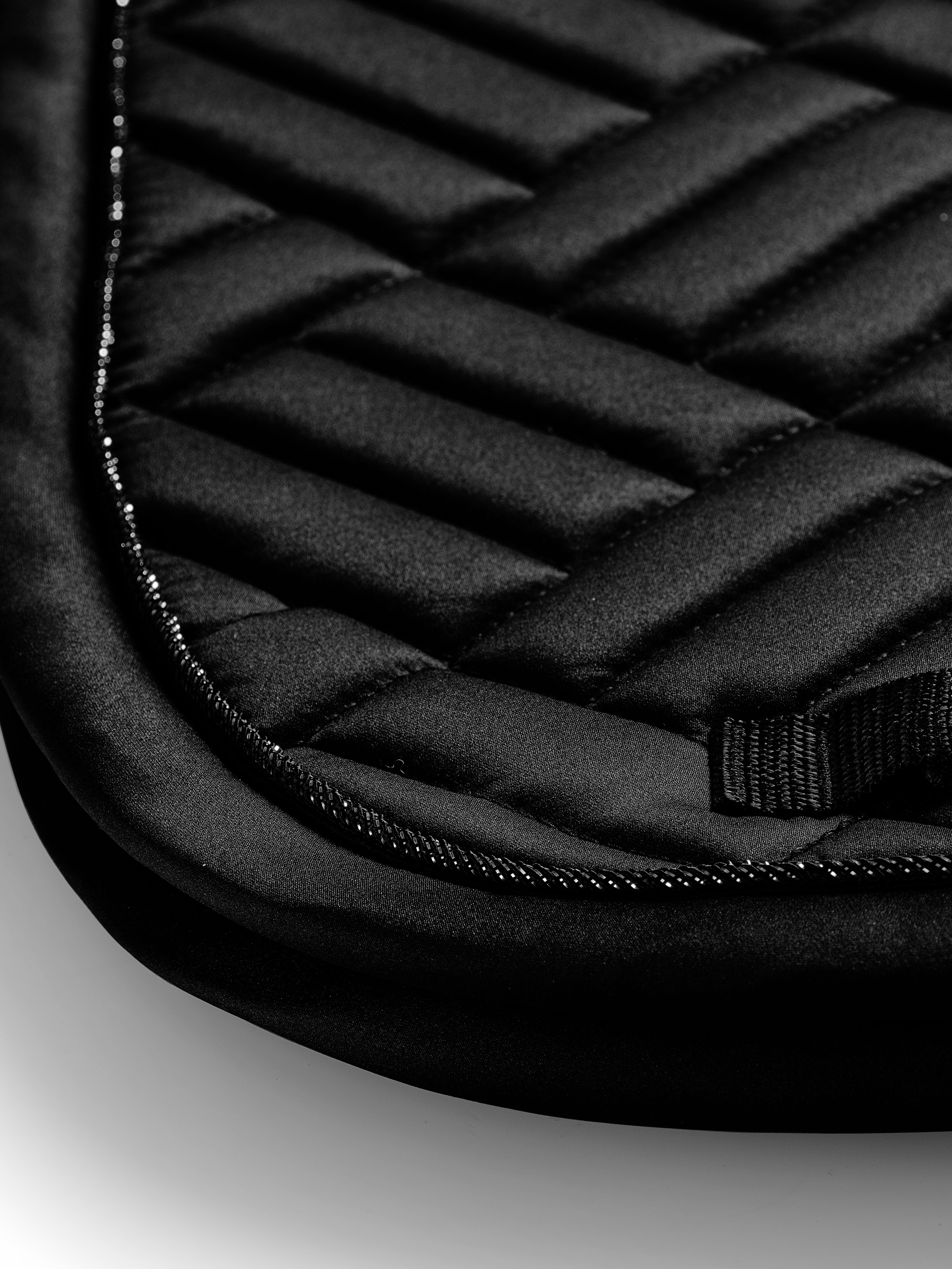Equestrian Stockholm Dressage Saddle Pad Modern Black - Equestrian Stockholm - Equiluxe Tack