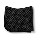 Equestrian Stockholm Dressage Saddle Pad Modern Black - Equestrian Stockholm - Equiluxe Tack