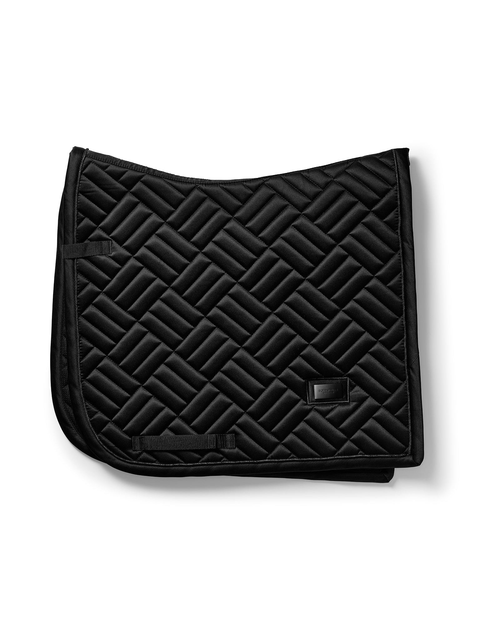 Equestrian Stockholm Dressage Saddle Pad Modern Black - Equestrian Stockholm - Equiluxe Tack