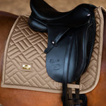 Equestrian Stockholm Dressage Saddle Pad Modern Champagne - Equestrian Stockholm - Equiluxe Tack