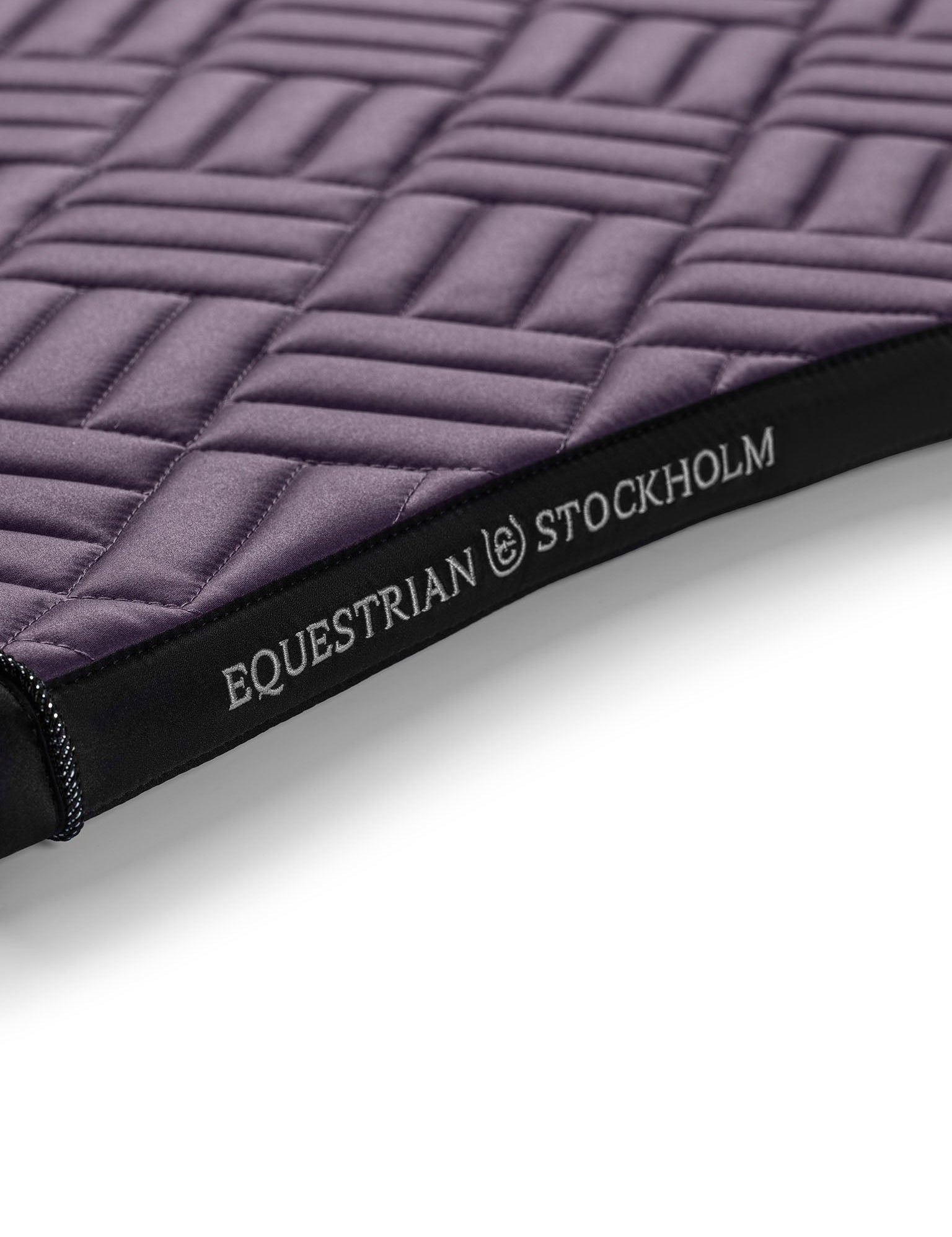 Equestrian Stockholm Dressage Saddle Pad Modern Dark Violet - Equestrian Stockholm - Equiluxe Tack