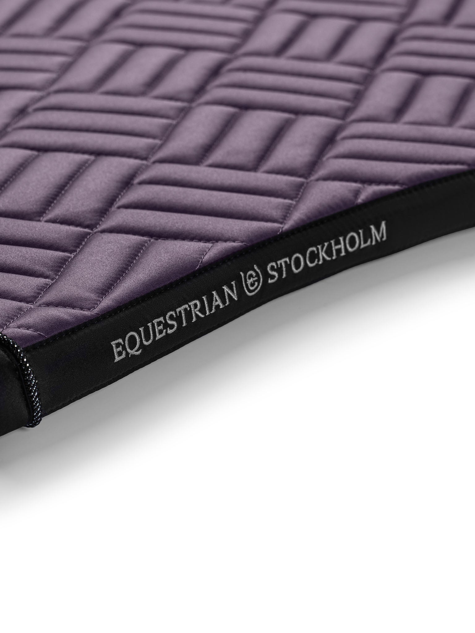 Equestrian Stockholm Dressage Saddle Pad Modern Dark Violet - Equestrian Stockholm - Equiluxe Tack