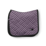 Equestrian Stockholm Dressage Saddle Pad Modern Dark Violet - Equestrian Stockholm - Equiluxe Tack