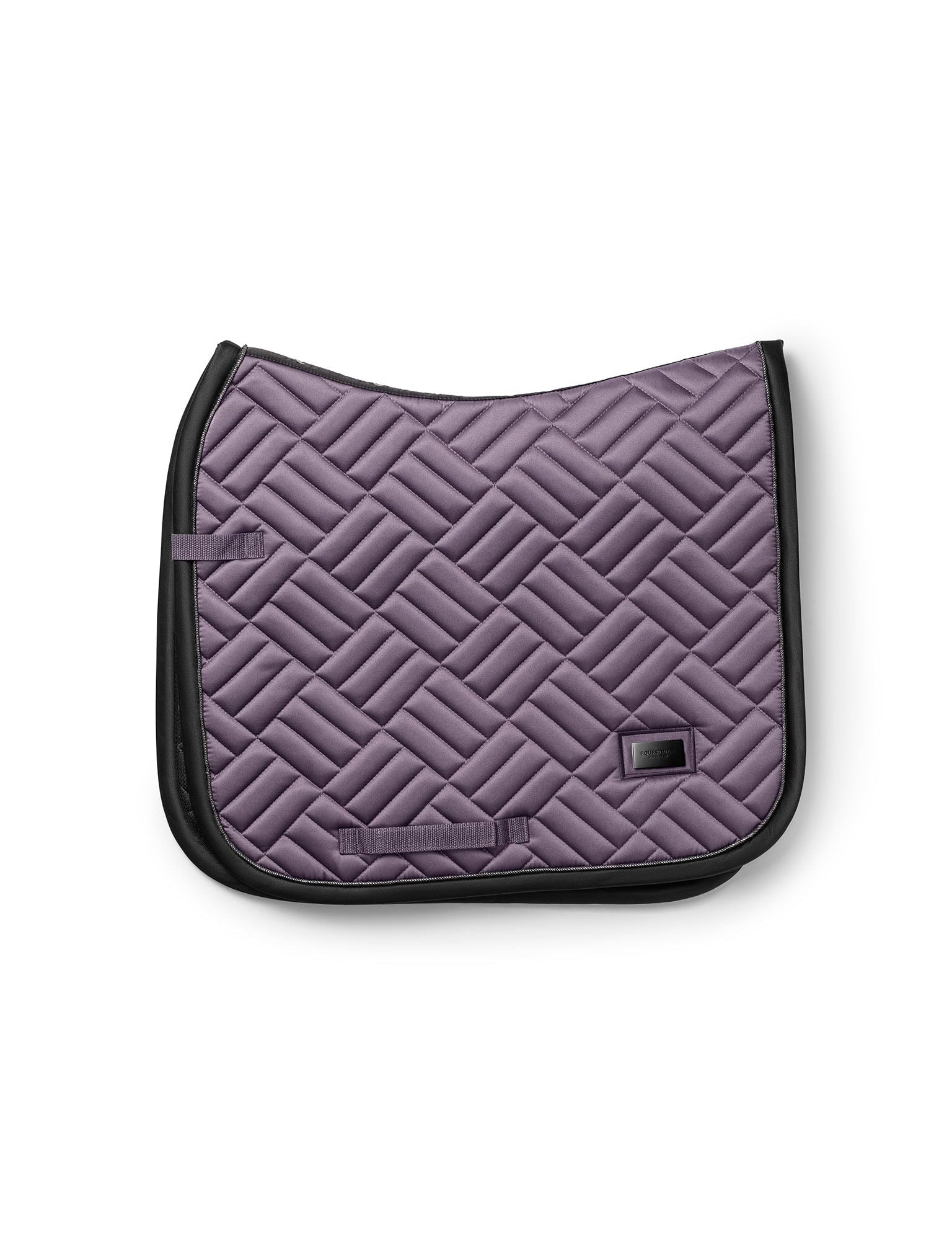 Equestrian Stockholm Dressage Saddle Pad Modern Dark Violet - Equestrian Stockholm - Equiluxe Tack