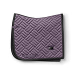 Equestrian Stockholm Dressage Saddle Pad Modern Dark Violet - Equestrian Stockholm - Equiluxe Tack