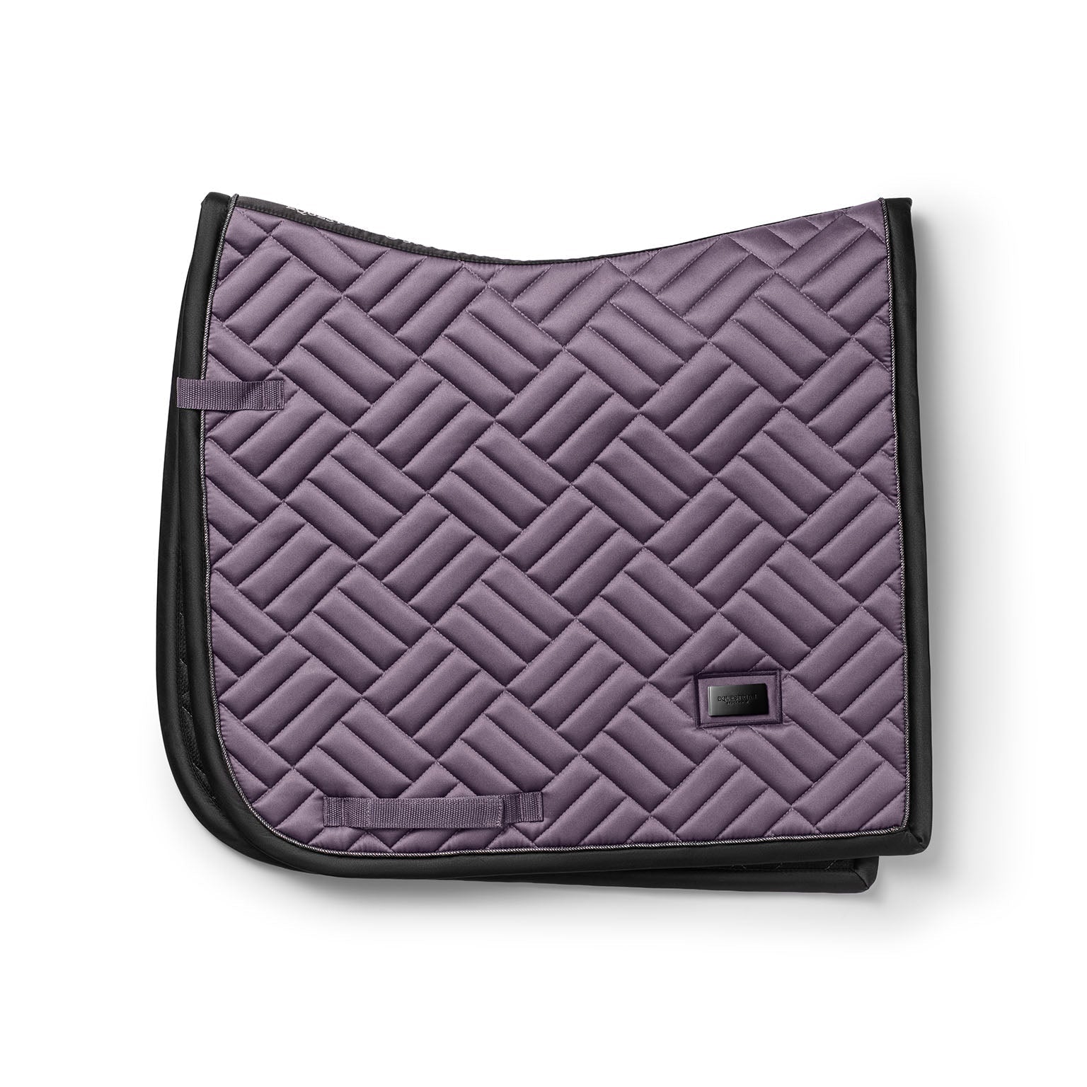 Equestrian Stockholm Dressage Saddle Pad Modern Dark Violet - Equestrian Stockholm - Equiluxe Tack