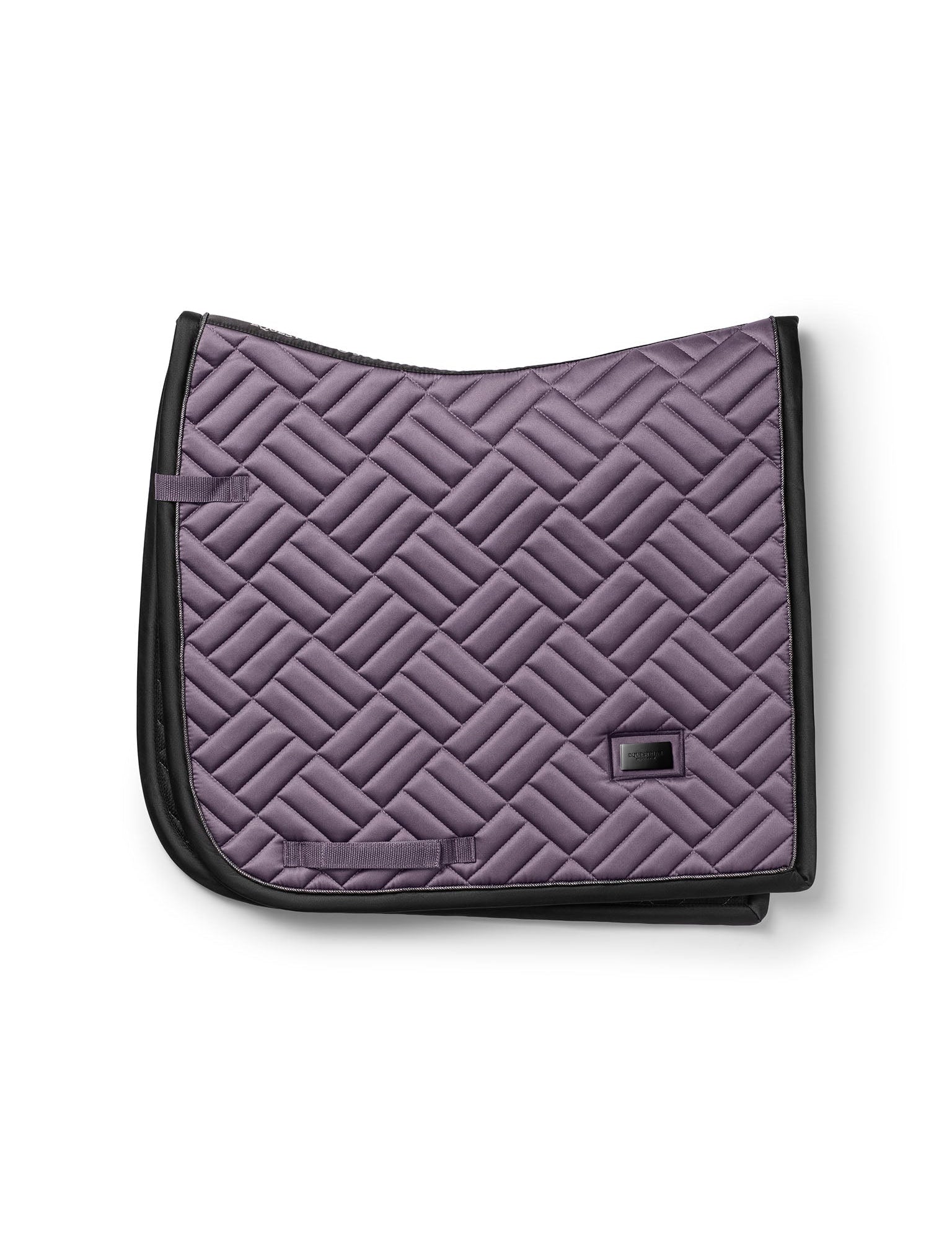 Equestrian Stockholm Dressage Saddle Pad Modern Dark Violet - Equestrian Stockholm - Equiluxe Tack