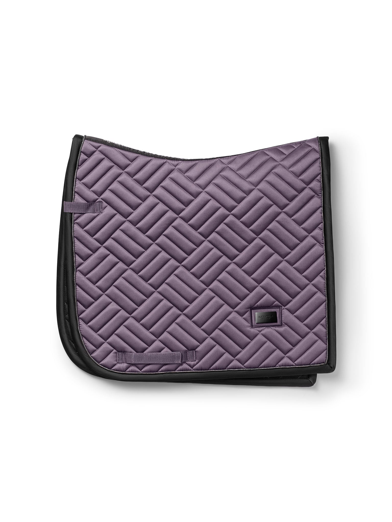 Equestrian Stockholm Dressage Saddle Pad Modern Dark Violet - Equestrian Stockholm - Equiluxe Tack